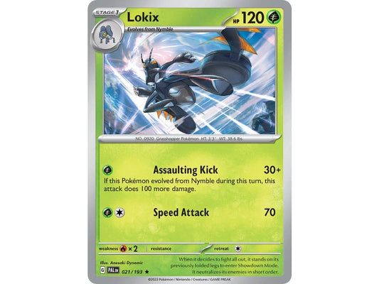 Paldea Evolved - 021/193 - Lokix - Non Holo