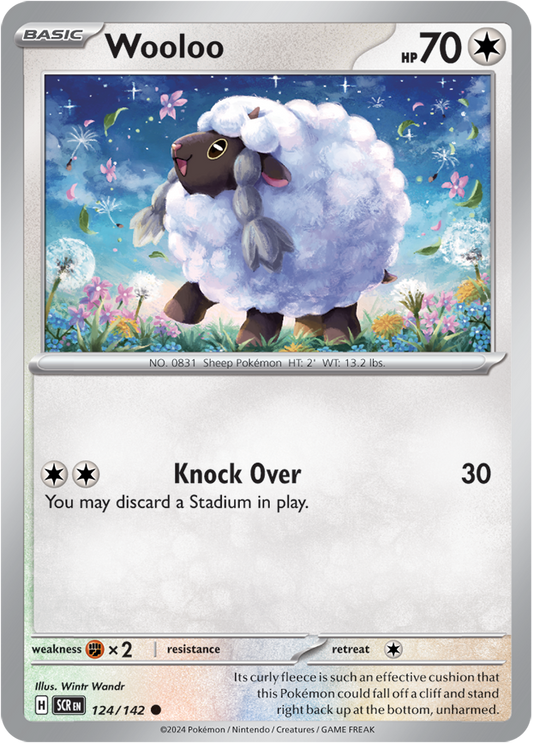 Stellar Crown - 124/142 - Wooloo