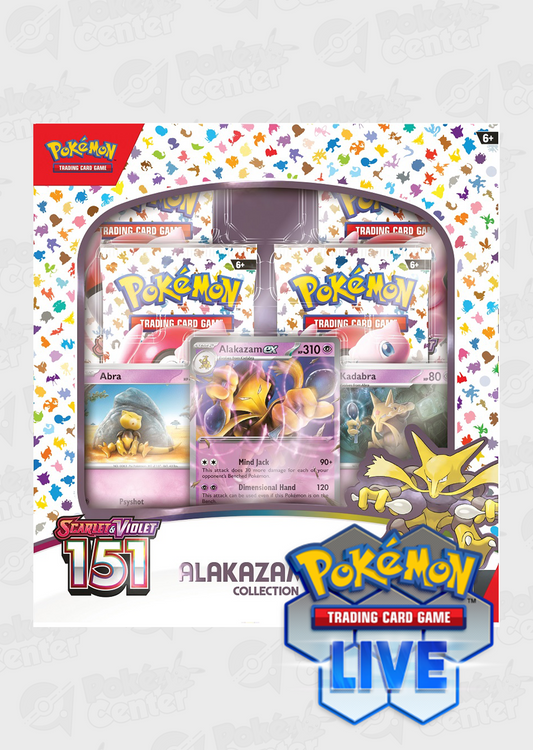 Live Code Card: 151 Alakazam ex Collection
