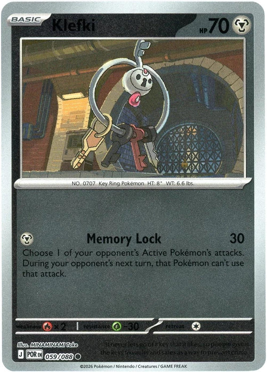 Perfect Order - 059/088 - Klefki - Reverse Holo