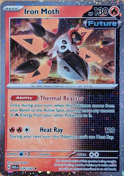 PAR - 028/182 - Iron Moth - Cosmos Holo