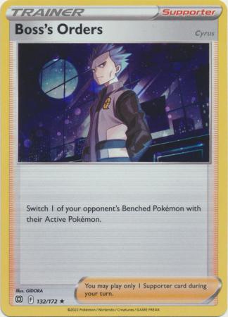 BRS - 132/172 - Boss's Orders (Cyrus) - Cosmos Holo