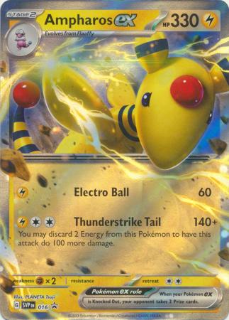 Black Star Promos - SVP016 - Ampharos ex