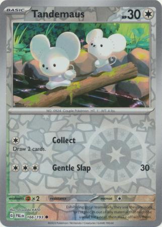 Paldea Evolved - 166/193 - Tandemaus - Reverse Holo