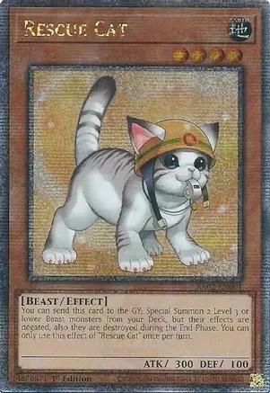 RA02-EN001 - Rescue Cat - Alternate Art Cards Center RA02-EN001 - Rescue Cat - Alternate Art Cards Center