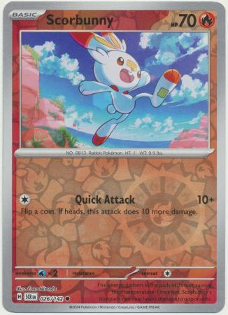 Stellar Crown - 026/142 - Scorbunny