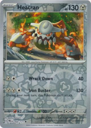 Prismatic Evolutions - 068/131 - Heatran - Reverse Holo