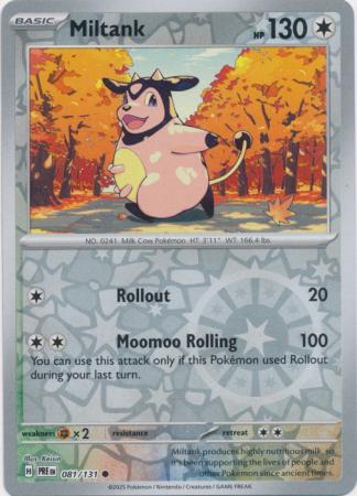 Prismatic Evolutions - 081/131 - Miltank - Reverse Holo
