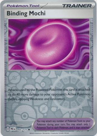 Prismatic Evolutions - 095/131 - Binding Mochi - Reverse Holo