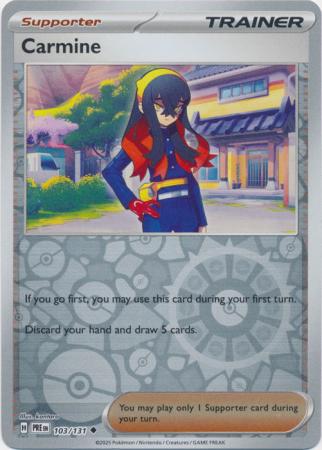 Prismatic Evolutions - 103/131 - Carmine - Reverse Holo