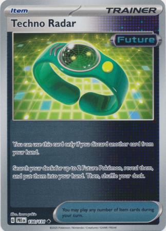 Prismatic Evolutions - 130/131 - Techno Radar - Reverse Holo
