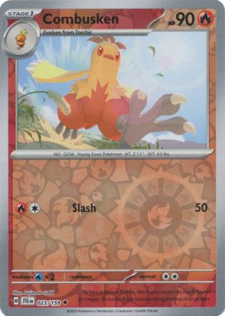 Journey Together - 023/159 - Combusken - Reverse Holo