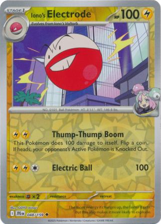 Journey Together - 048/159 - Iono's Electrode - Reverse Holo