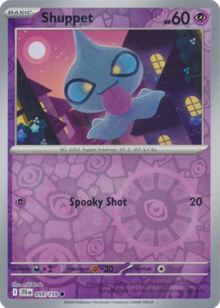 Journey Together - 059/159 - Shuppet - Reverse Holo