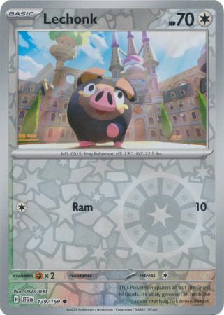 Journey Together - 139/159 - Lechonk - Reverse Holo