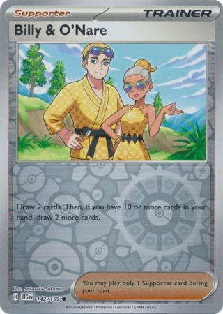 Journey Together - 142/159 - Billy & O'Nare - Reverse Holo
