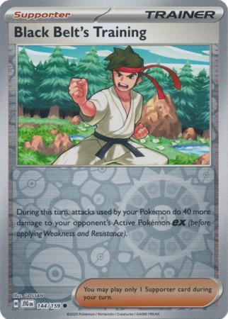 Journey Together - 144/159 - Black Belt's Training (Unova) - Reverse Holo