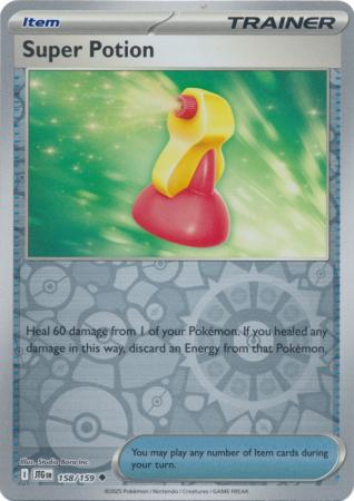 Journey Together - 158/159 - Super Potion - Reverse Holo
