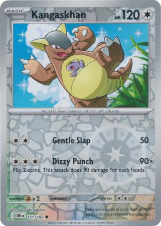 Destined Rivals - 151/182 - Kangaskhan - Reverse Holo