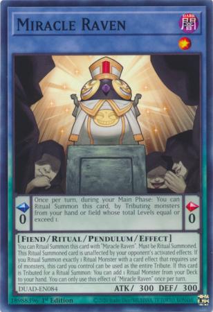 DUAD-EN084 - Miracle Raven