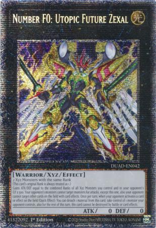 DUAD-EN042 - Number F0: Utopic Future Zexal
