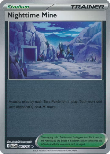 Ascended Heroes - 197/217 - Nighttime Mine - Reverse Holo
