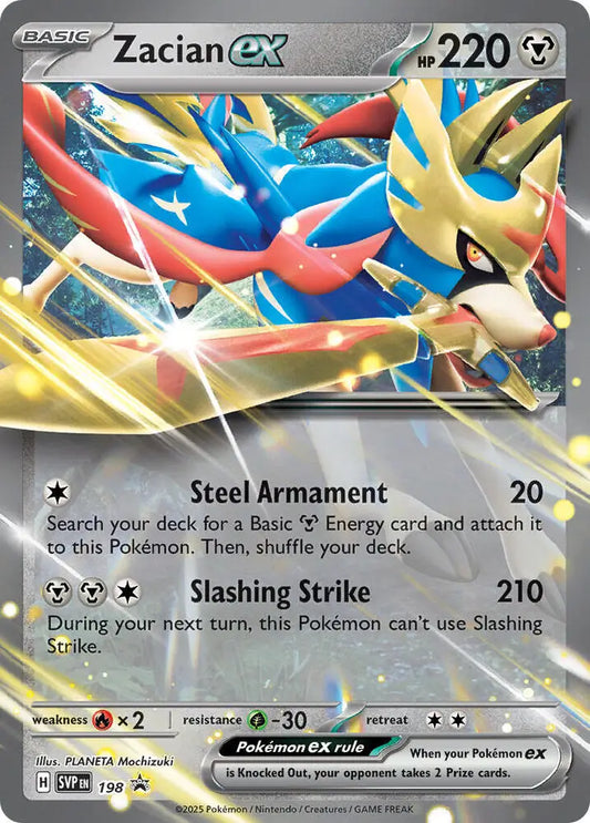 Black Star Promos - SVP198 - Zacian ex