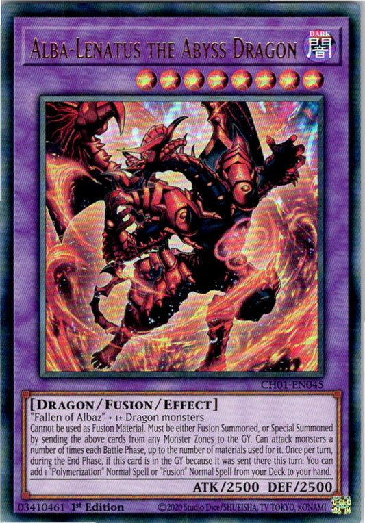 CH01-EN045 - Alba-Lenatus the Abyss Dragon