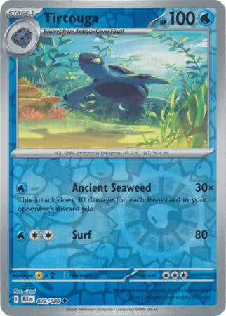 Black Bolt - 022/086 - Tirtouga - Reverse Holo