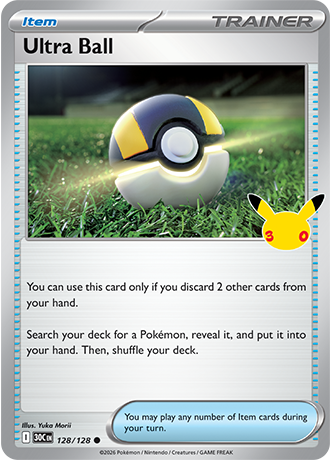 30th Celebration - 128/128 - Ultra Ball