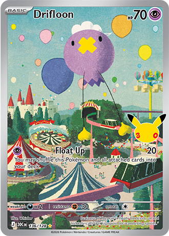 30th Celebration - 136/128 - Drifloon