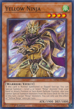 MP25-EN449 - Yellow Ninja
