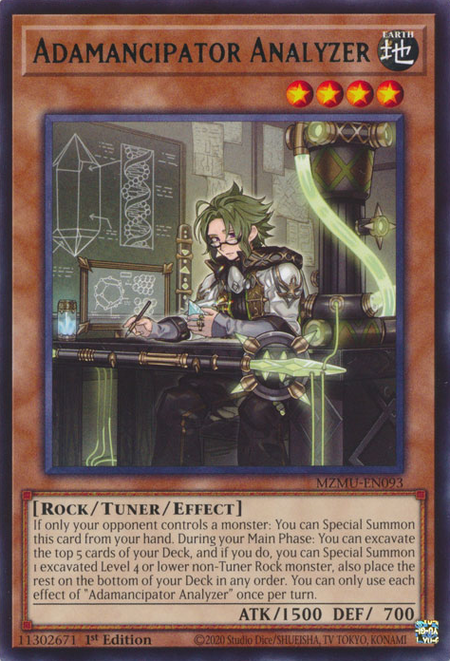 MZMU-EN093 - Adamancipator Analyzer