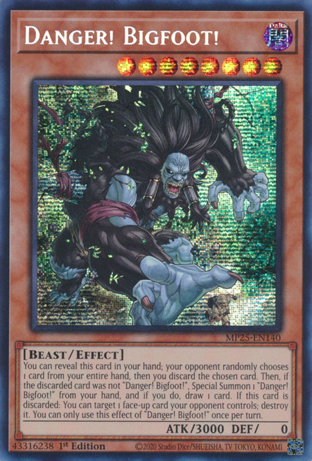 MP25-EN140 - Danger! Bigfoot!