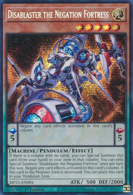 MP25-EN084 - Disablaster the Negation Fortress