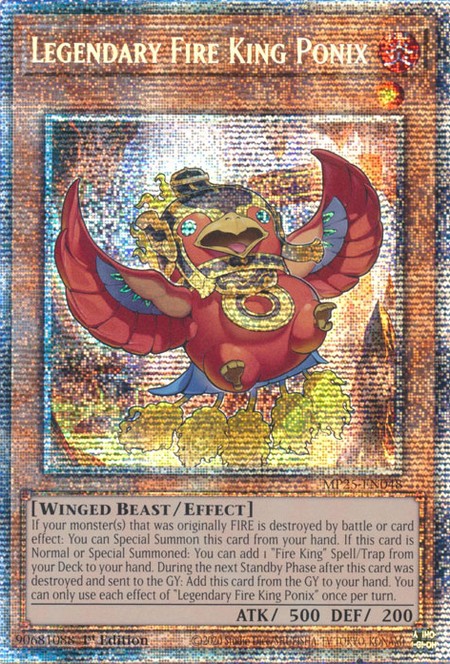MP25-EN048 - Legendary Fire King Ponix