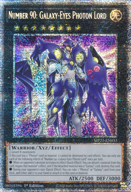 MP25-EN033 - Number 90: Galaxy-Eyes Photon Lord