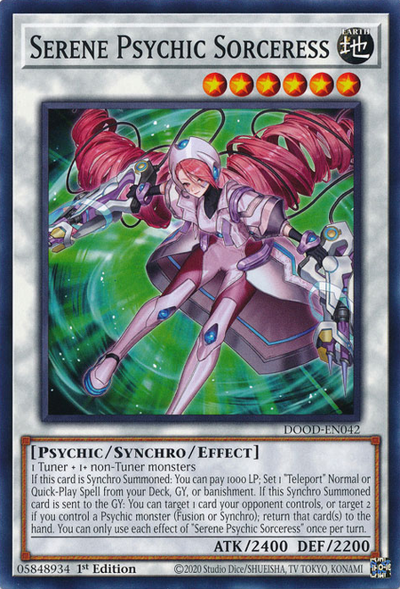 DOOD-EN042 - Serene Psychic Sorceress