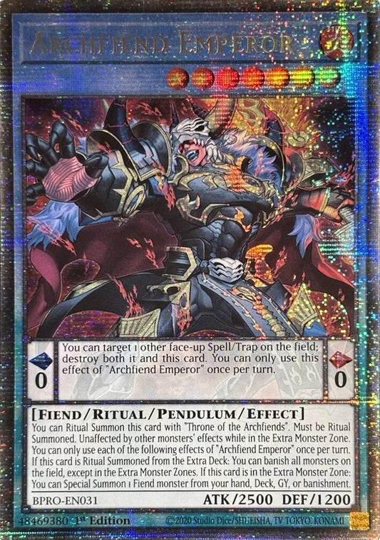 BPRO-EN031 - Archfiend Emperor