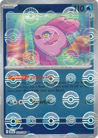 Black Bolt - 024/086 - Alomomola - Poké Ball Reverse Holo