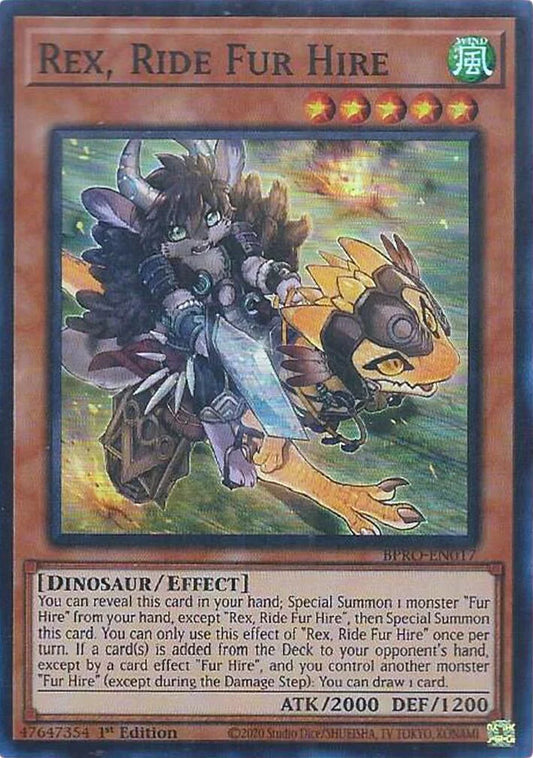 BPRO-EN017 - Rex, Ride Fur Hire