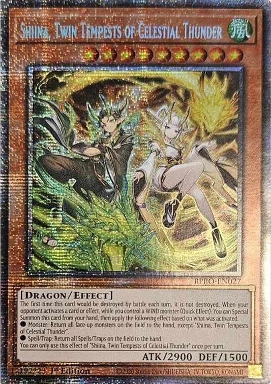 BPRO-EN027 - Shiina, Twin Tempests of Celestial Thunder