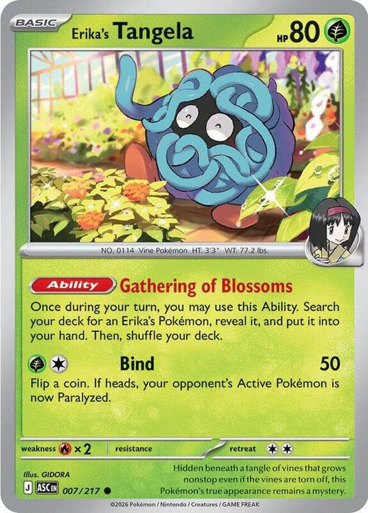 Ascended Heroes - 007/217 - Erika's Tangela