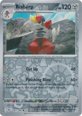 Black Bolt - 065/086 - Bisharp - Reverse Holo