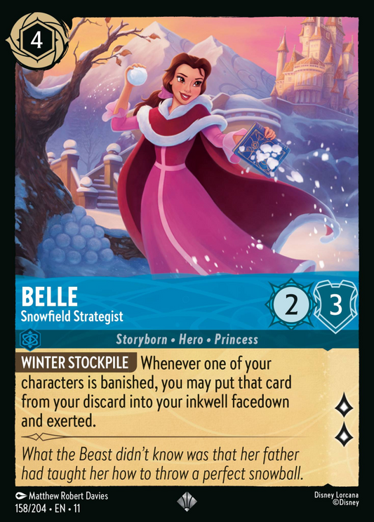 Winterspell - 158/204 - Belle - Snowfield Strategist