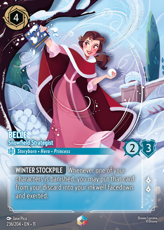 Winterspell - 236/204 - Belle - Snowfield Strategist
