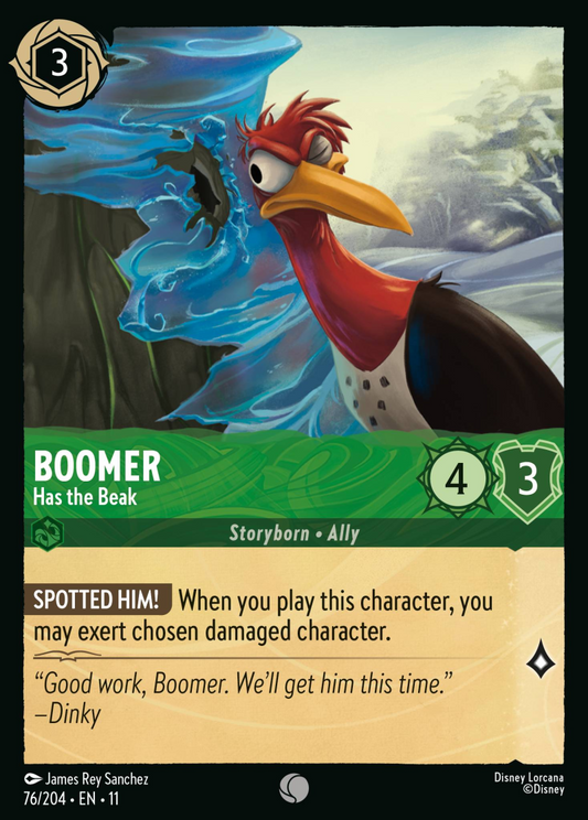 Winterspell - 076/204 - Boomer - Has the Beak