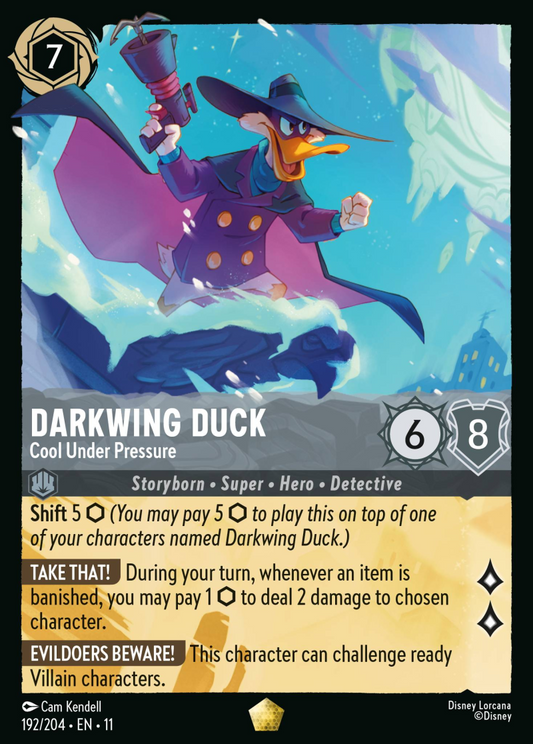 Winterspell - 192/204 - Darkwing Duck - Cool Under Pressure