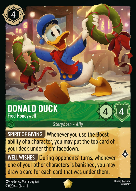 Winterspell - 093/204 - Donald Duck - Fred Honeywell