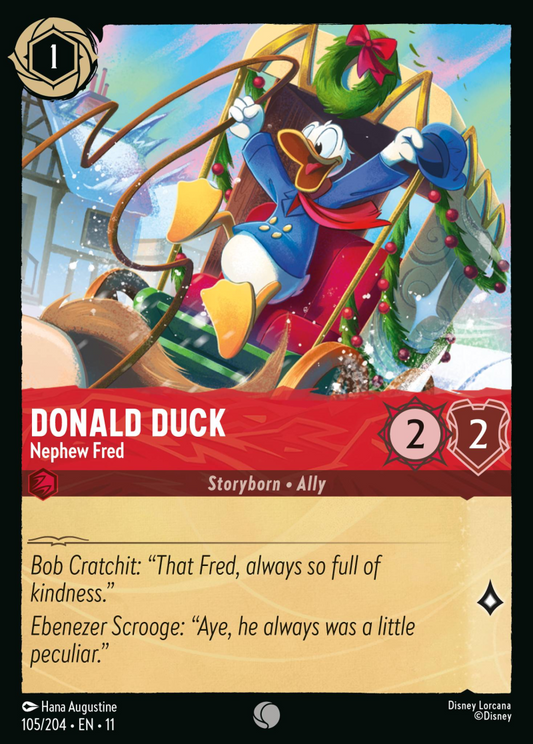 Winterspell - 105/204 - Donald Duck - Nephew Fred